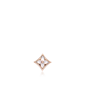 Louis Vuitton Color Blossom Star Ear Stud, Pink Gold And White Mother-Of-Pearl - Per Unit
